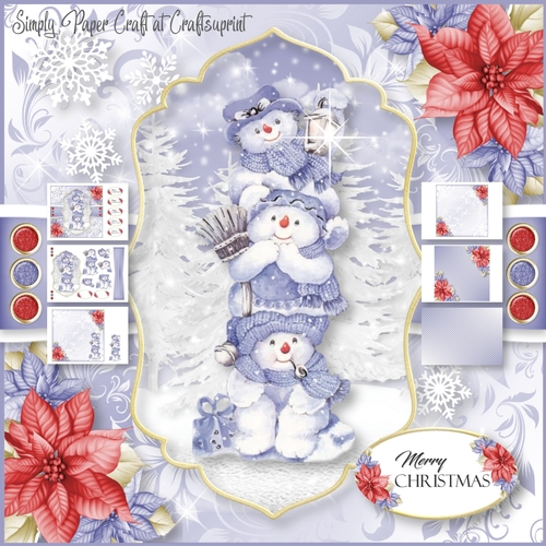 A Snowman Pile