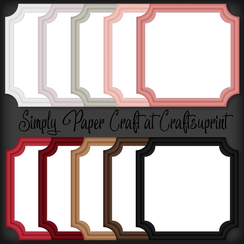 Winter Berries Triple Layer Mat 1