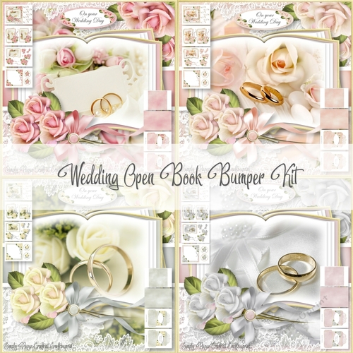 Wedding Open Book Bumper Kit