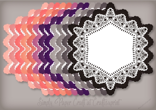 Sunset Mat and Doily 3