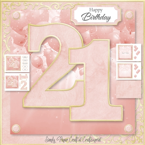 Pretty Pink 21st Birthday