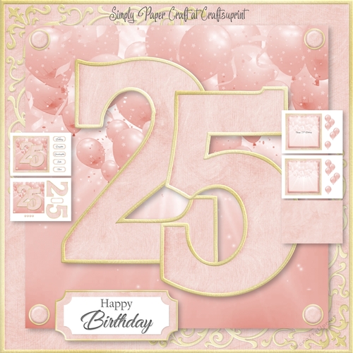 Pretty Pink 25th Birthday