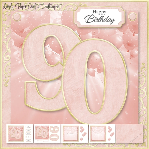 Pretty Pink 90th Birthday