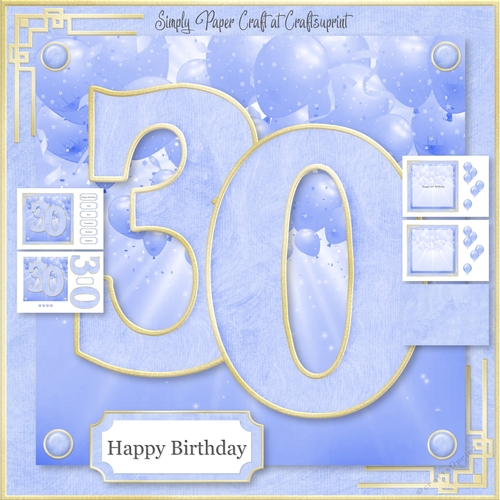 True Blue 30th Birthday
