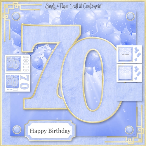 True Blue 70th Birthday