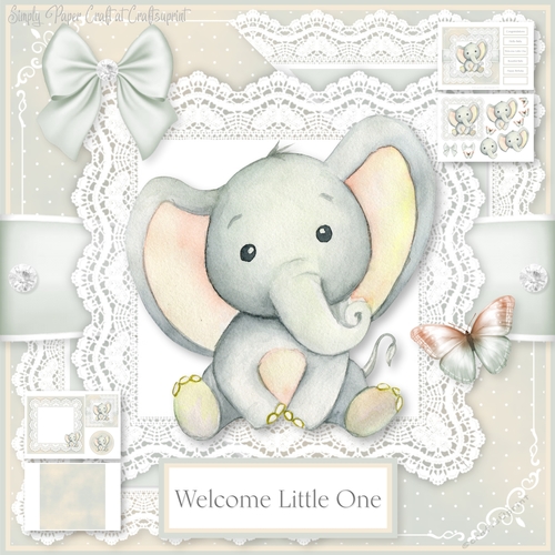Gender Neutral Baby Elephant 1