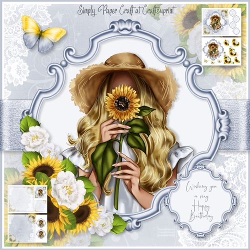 Sunflower Girl 1