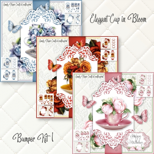 Elegant Cup in Bloom Bumper Kit 1