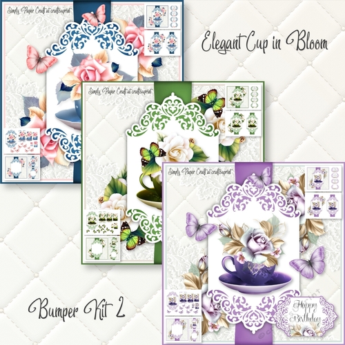 Elegant Cup in Bloom Bumper Kit 2
