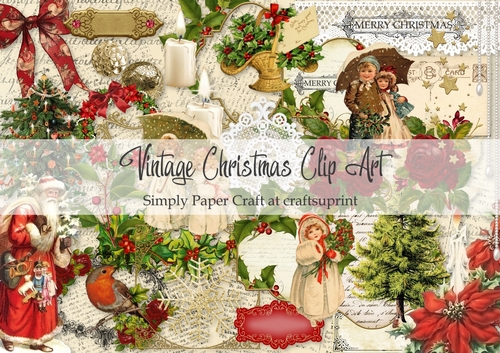 Vintage Christmas Clipart