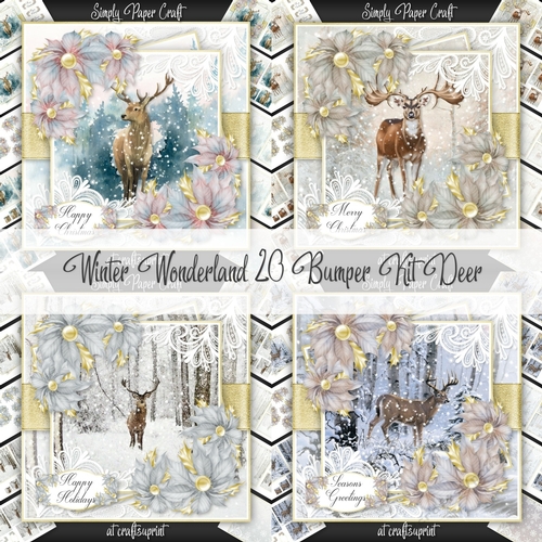 Winter Wonderland 20 Bumper Kit Deer
