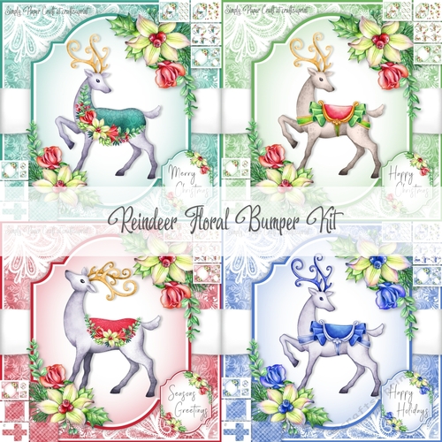 Reindeer Floral Bumper Kit