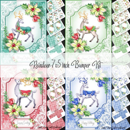 Reindeer 7x5 inch Bumper Kit