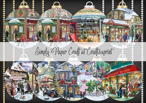 Christmas Shopping Bauble