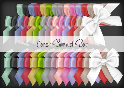 Corner Bow and Bow