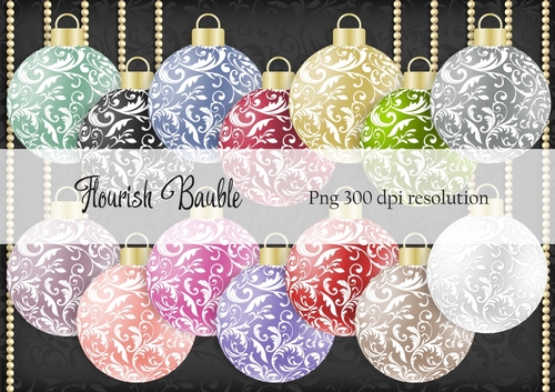 Flourish Bauble