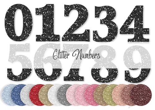 Glitter Numbers