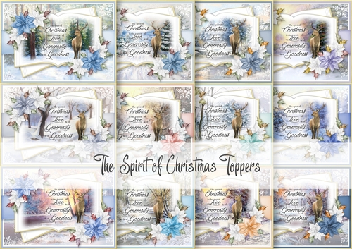 The Spirit of Christmas Toppers