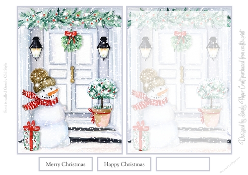 Knock Knock Mr Snowman 4
