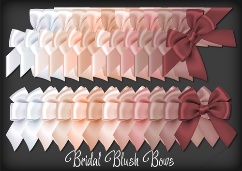 Bridal Blush Bow Wrap