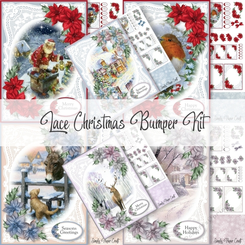 Lace Christmas Bumper Kit