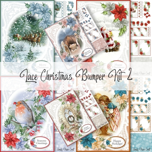 Lace Christmas Bumper Kit 2