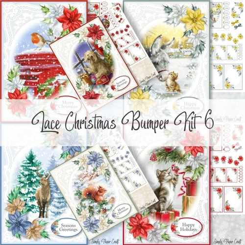 Lace Christmas Bumper Kit 6