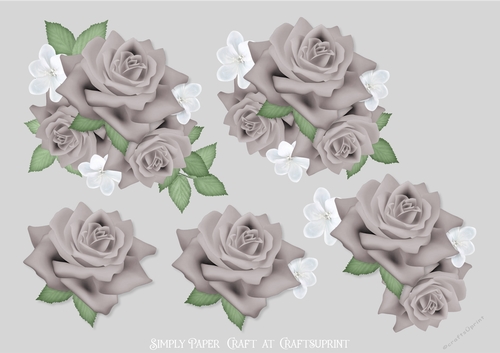 Sunset Rose Decoupage 10