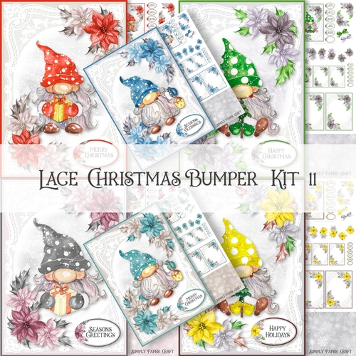 Lace Christmas Bumper Kit 11
