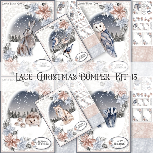 Lace Christmas Bumper Kit 15