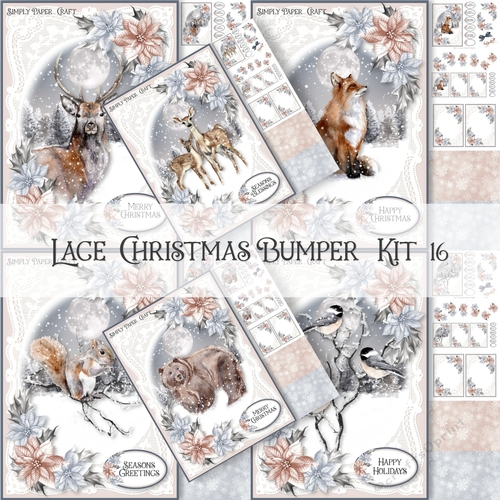 Lace Christmas Bumper Kit 16