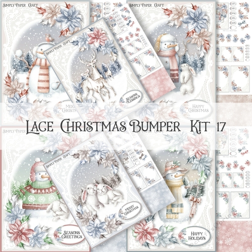 Lace Christmas Bumper Kit 17