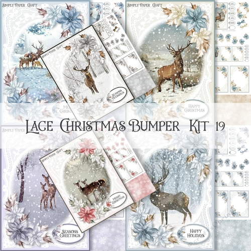 Lace Christmas Bumper Kit 19