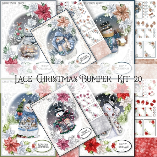 Lace Christmas Bumper Kit 20
