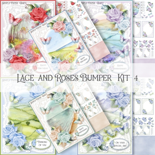 Lace and Roses Bumper Kit 4