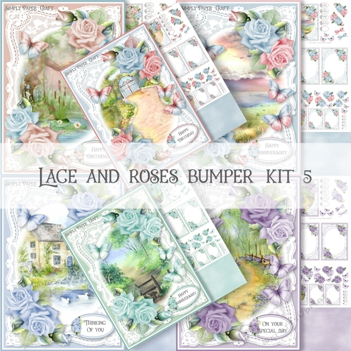 Lace and Roses Bumper Kit 5