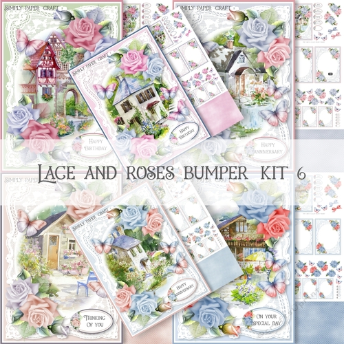 Lace and Roses Bumper Kit 6