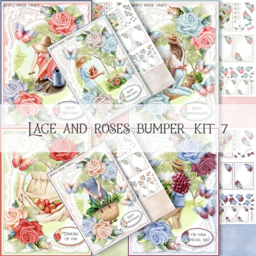 Lace and Roses Bumper Kit 7