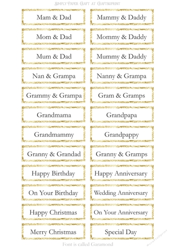 Alternative Older Relatives Sentiment Sheet 2