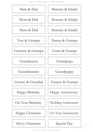 Alternative Older Relatives Sentiment Sheet 5