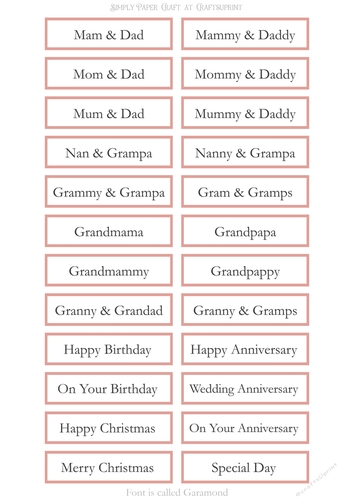 Alternative Older Relatives Sentiment Sheet 13