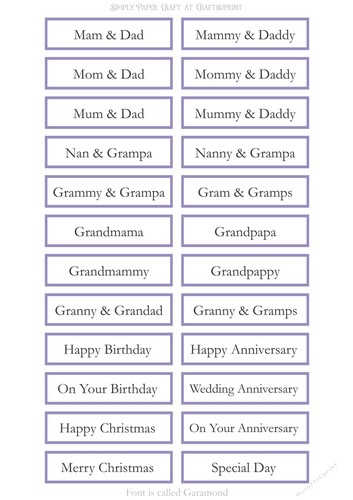 Alternative Older Relatives Sentiment Sheet 15