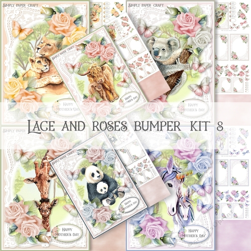 Lace and Roses Bumper Kit 8