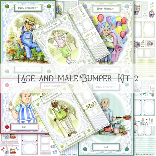 Lace and Male Bumper Kit 2