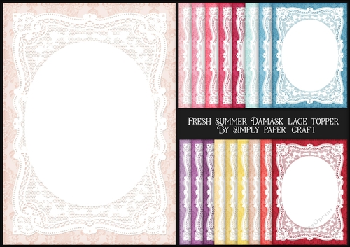 Fresh Summer Damask Lace Topper JPG