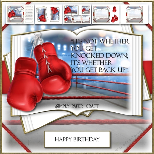 Boxing Open Book