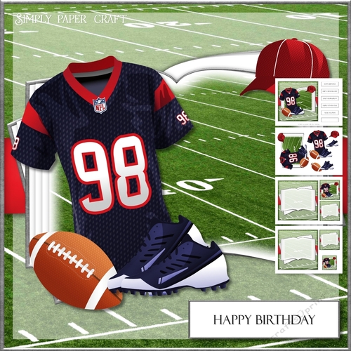 American Football Open Book