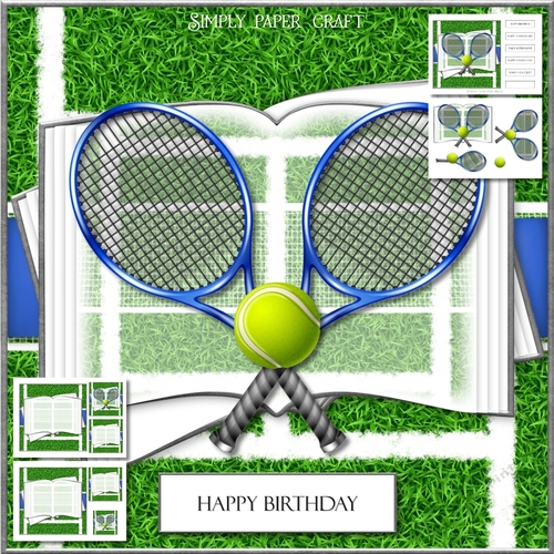 Tennis Open Book