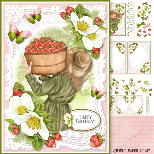 Lace and Strawberries 1