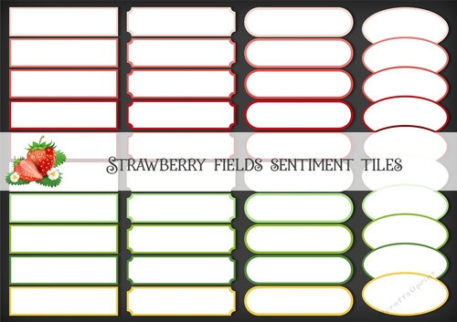 Strawberry Fields Sentiment Tiles